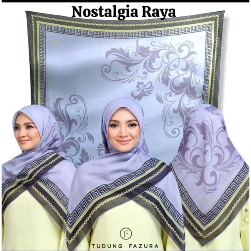 Tudung Bawal By Fazura (Nostalgia Raya) | Shopee Malaysia