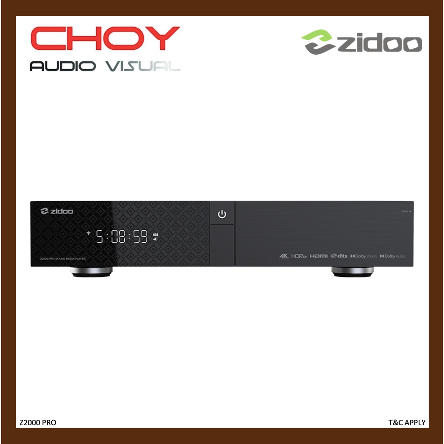 Zidoo Z2000 Pro 4K UHD Android Media Player | Shopee Malaysia