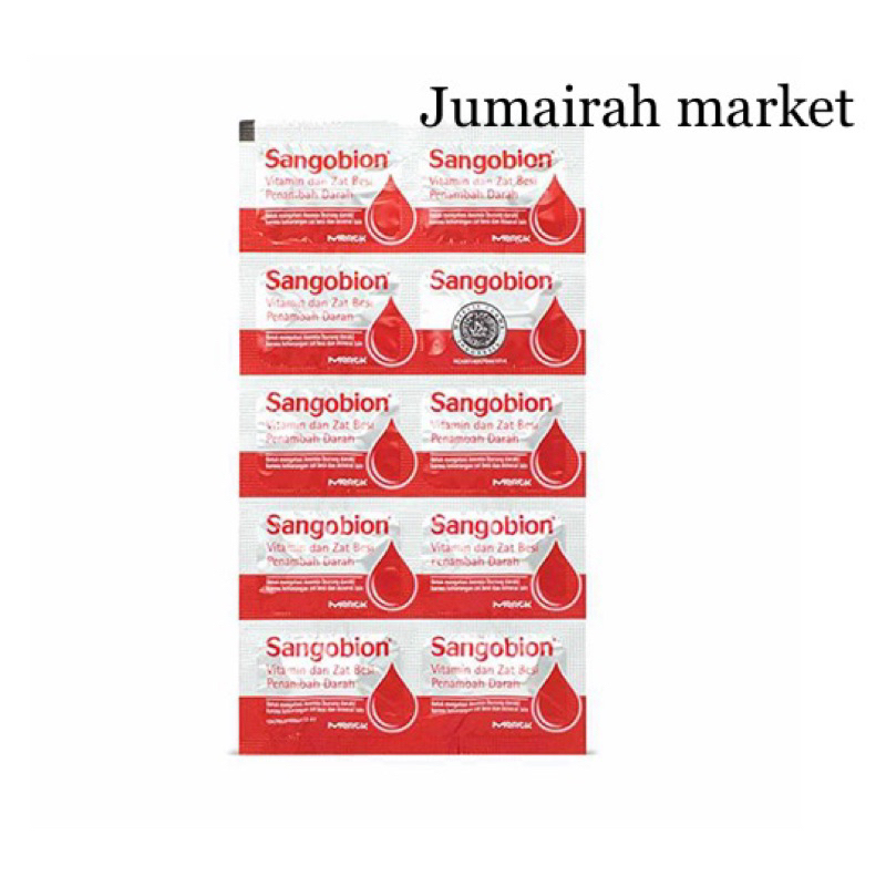 Suplemen Kesihatan | Sangobion | NEW FORMULA | Zat Besi, Vitamin dan ...