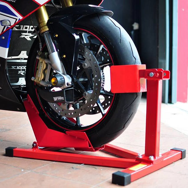 Motorcycle Wheel Chock Stand 1500lbs B0010 Shopee Malaysia
