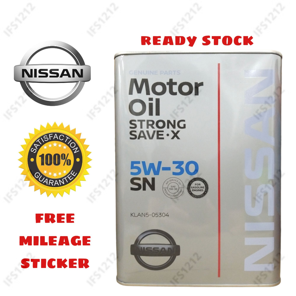 🇲🇾HOT SALES🔥 NISSAN FULLY 5W30 ALMERA LIVINA LATIO TEANA SYLPHY SENTRA ...