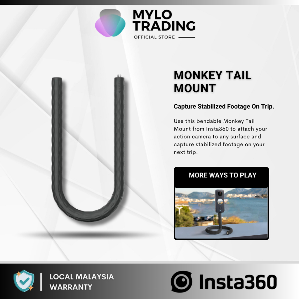 MUST HAVE: Insta360 Monkey Tail 