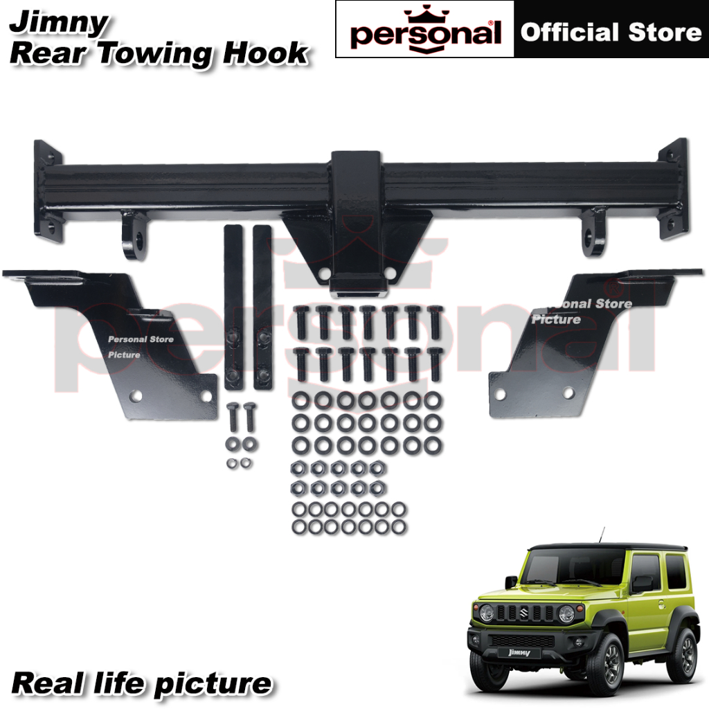 Jimny JB74 Rear Recovery Points Rear Tow Bar for Suzuki Jimny JB74W