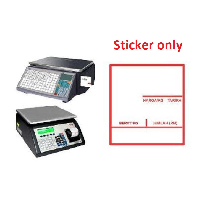 Atlas Digital Thermal Scale sticker Landline - (5 rolls) | Shopee Malaysia