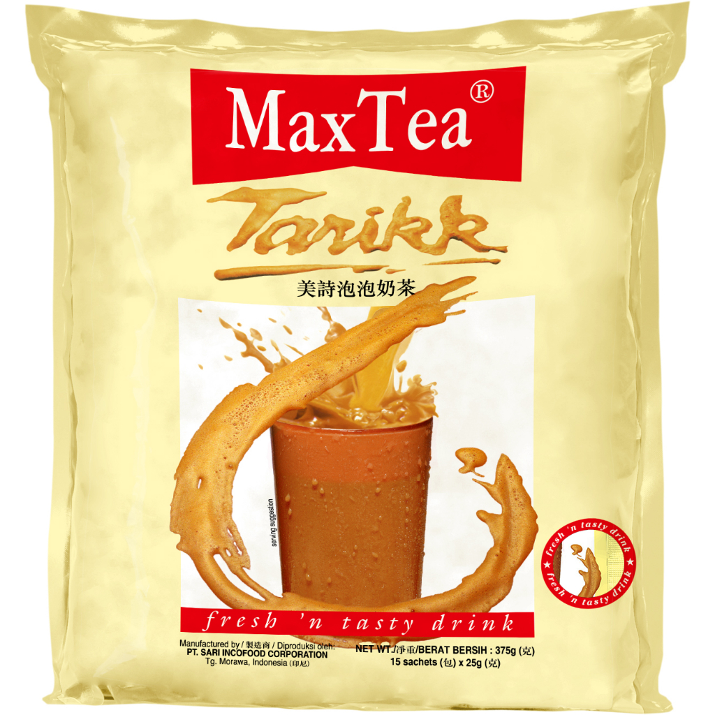 MaxTea Tarikk 15s x 25g (New) | Shopee Malaysia