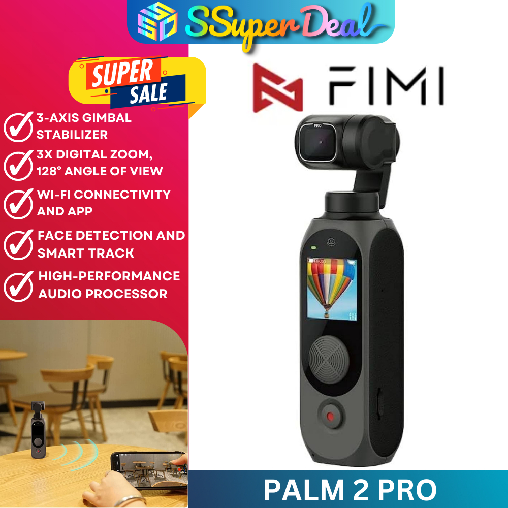 Fimi Palm Pro Gimbal Camera Stabilizer Shopee Malaysia