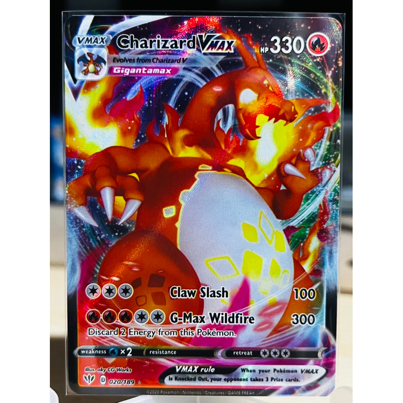 Charizard VMAX 020/189 Darkness Ablaze | Shopee Malaysia