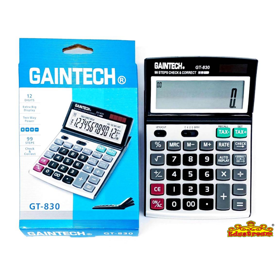 READY STOCK!! Gaintech Calculator GT 830 | Shopee Malaysia