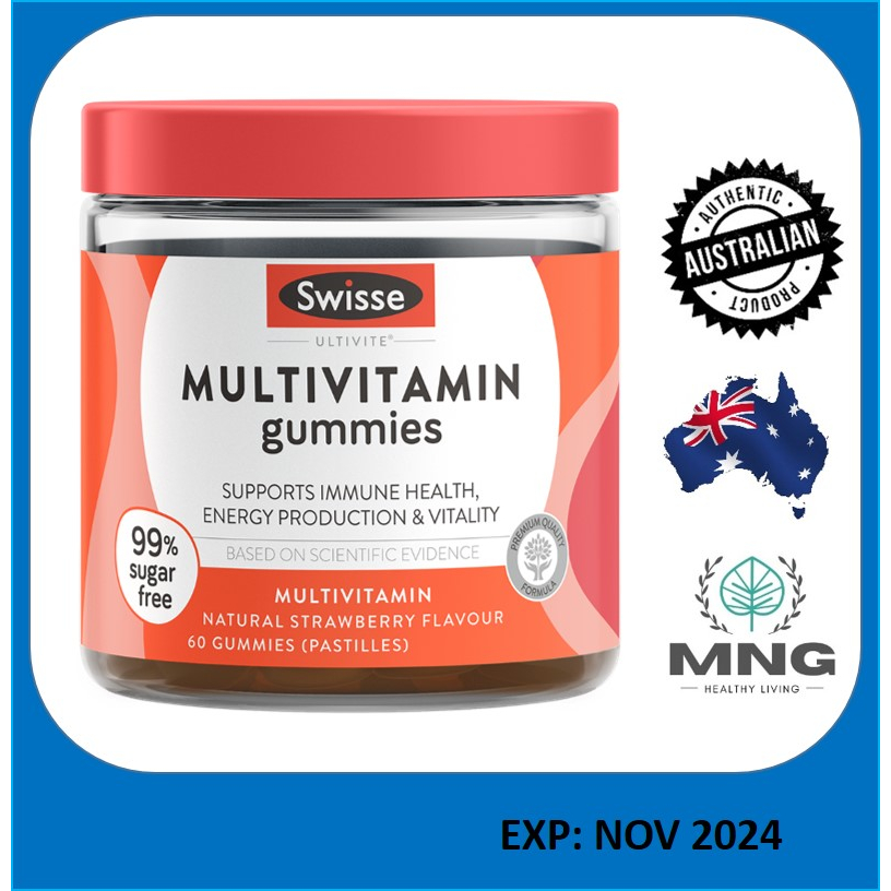 Swisse Ultivite Multivitamin Adult Gummies (60 Pastilles) Shopee Malaysia