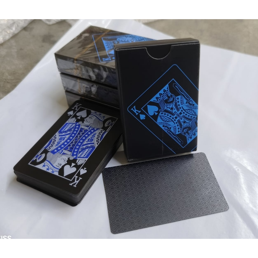 POKER CARD PLAYING CARD WATERPROOF High Quality For all people | Shopee ...