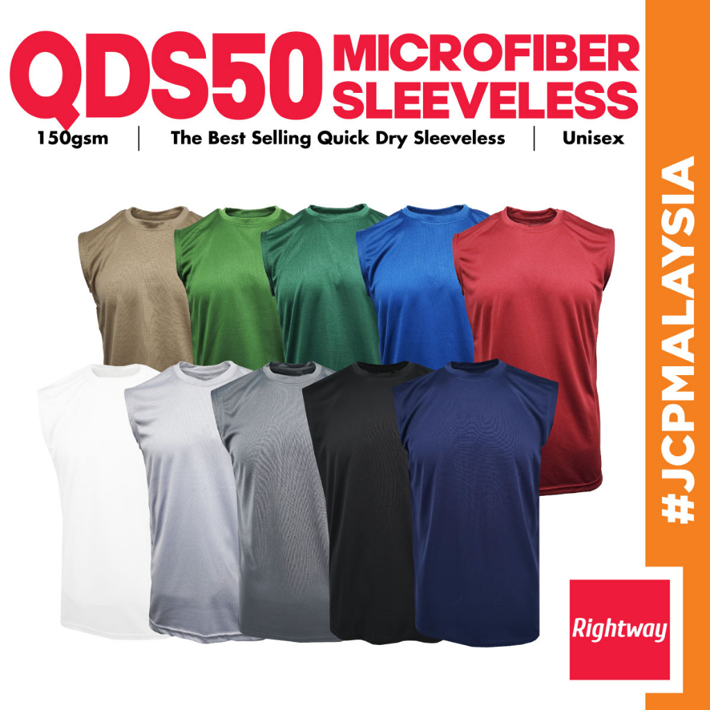 JCP x RIGHTWAY QDS50 The Best Selling Cool Fit Quick Dry Sleeveless