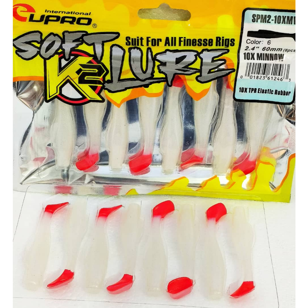 Leurre Souple OSP Mylar Minnow 2.5 Pouces – Lot De 5 – Pêche En Eau Douce
