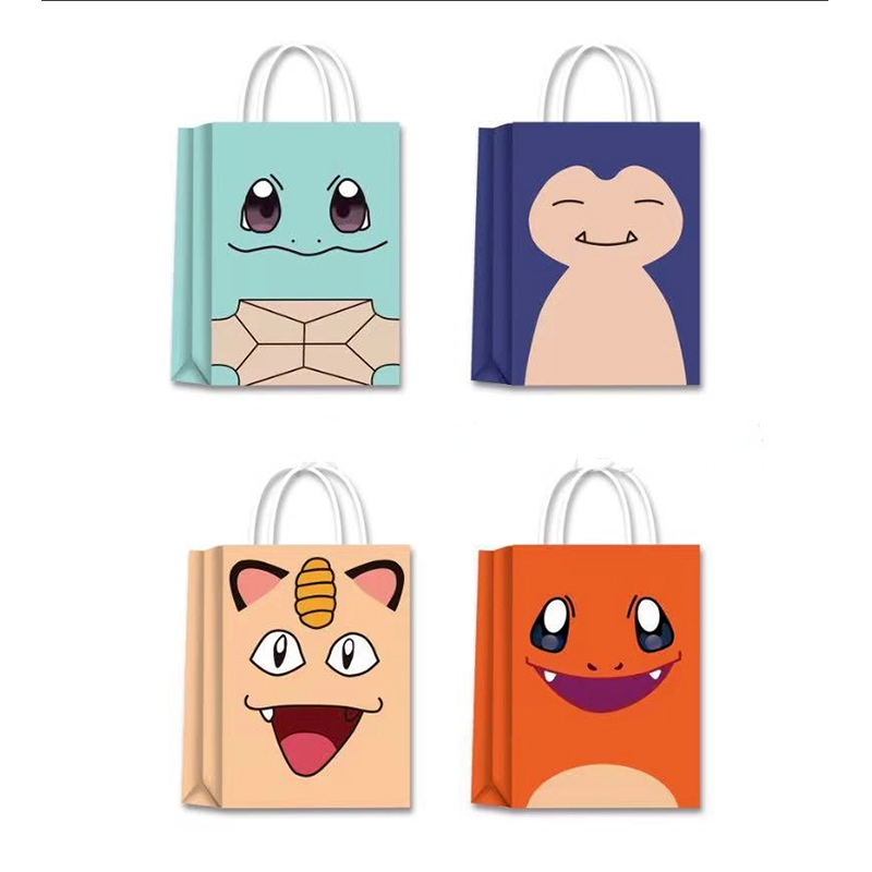 Pokemon Pikachu Bulbasaur Charmander Squirtle Cartoon Birthday Theme