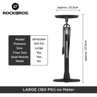 Rockbros Pam Basikal Bicycle Pump Pam Tayar Basikal Road MTB Hand