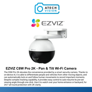 EZVIZ C8W Pro 2K - Câmera Wi-Fi Pan/Tilt