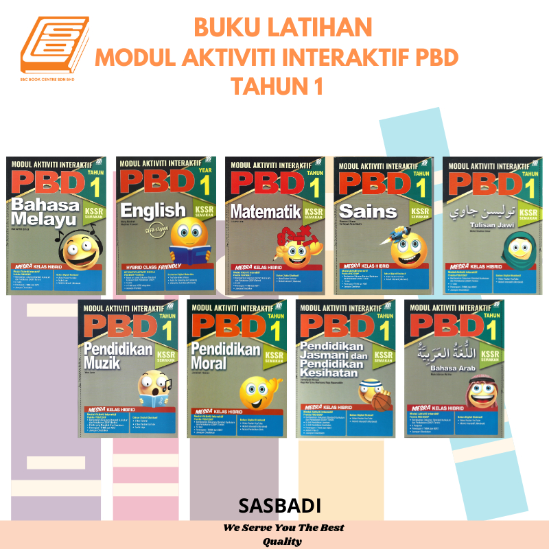 [SBCB] Buku Latihan: Modul Aktiviti Interaktif PBD Tahun 1 KSSR Semakan ...