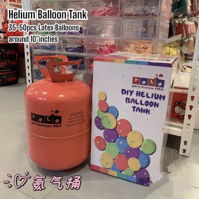 Disposable Helium Gas Tank DIY Party Decoration Belon Gas Shopee Malaysia