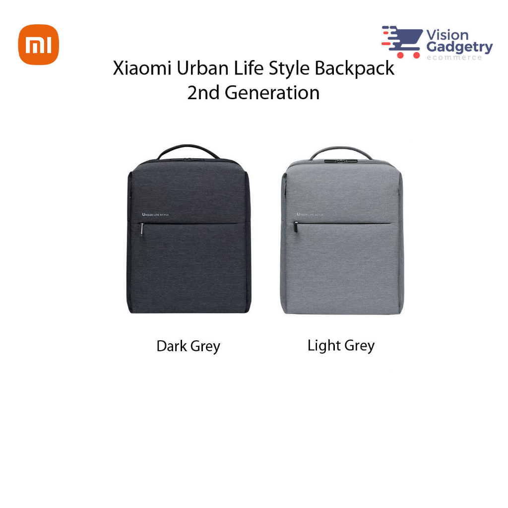 Xiaomi Mijia Mi City Urban Life Style Bag Backpack 2 2nd Gen Laptop Bag ...