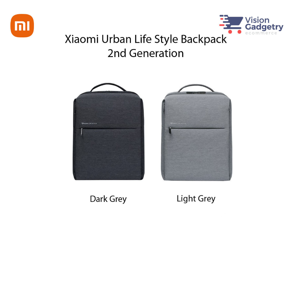 Xiaomi Mijia Mi City Urban Life Style Bag Backpack 2 2nd Gen