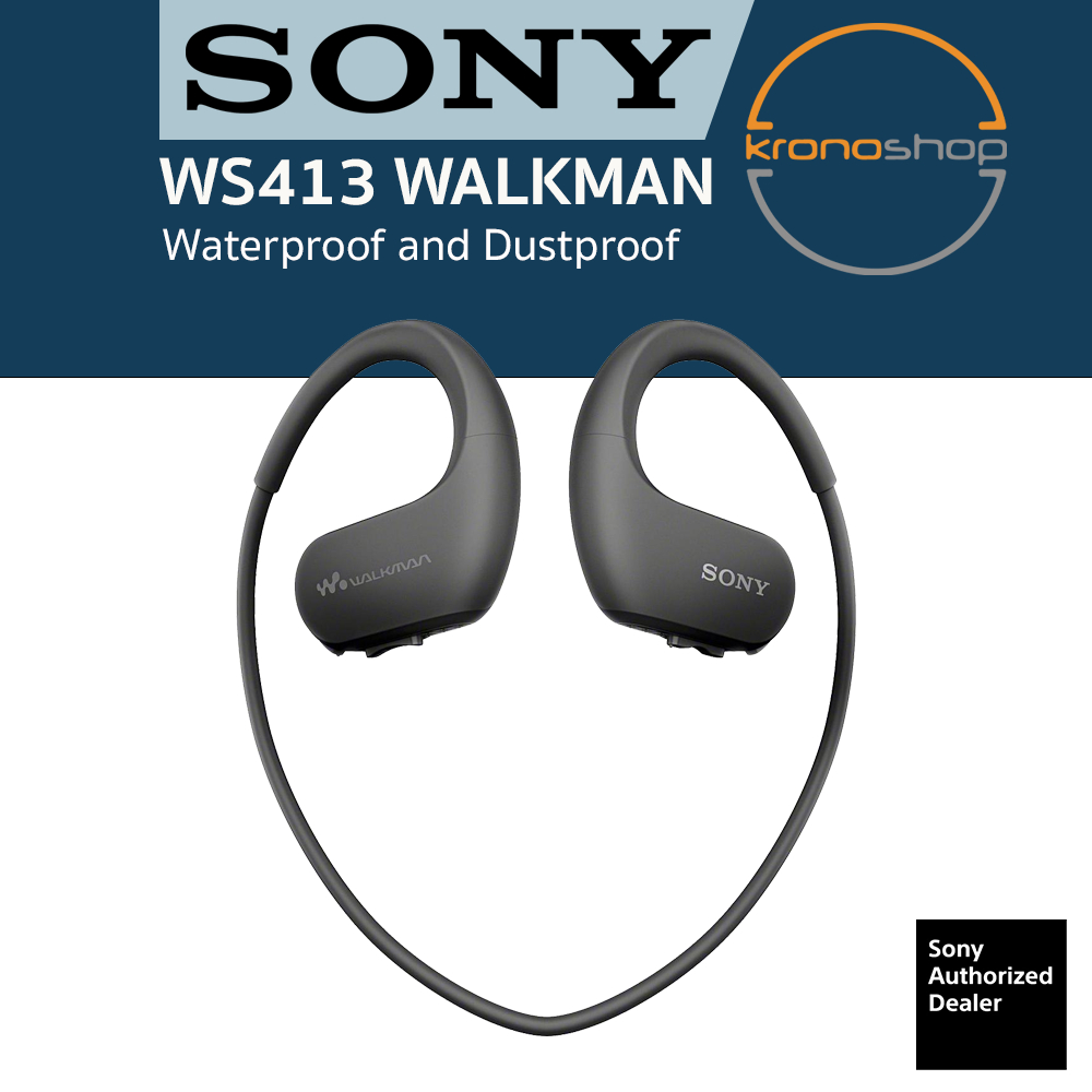 NW Walkman Shopee WS413 NW-WS413 Waterproof Malaysia Sony | NWWS413 Player 4GB MP3