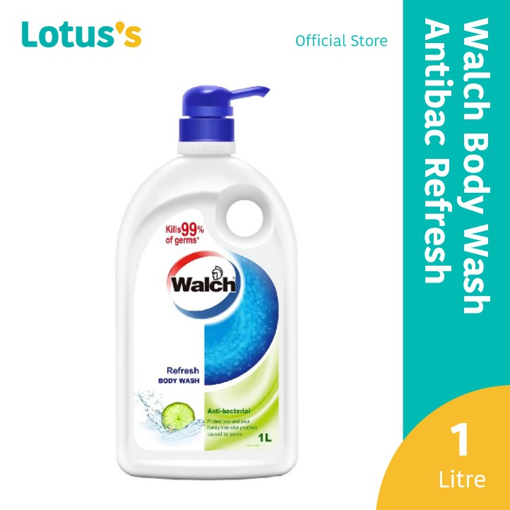 Walch Body Wash Anti-Bacterial Refresh (1L) | Shopee Malaysia