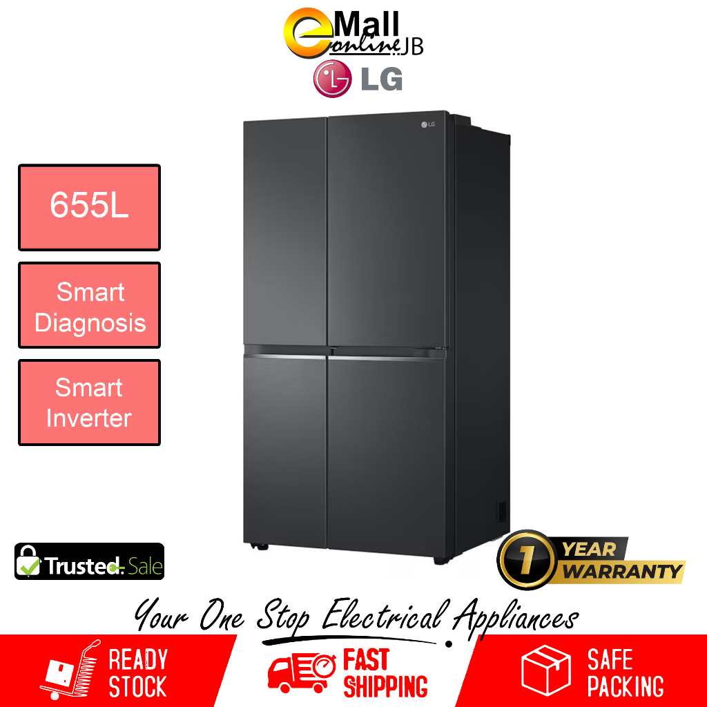 LG 655L SidebySide with DoorinDoor Fridge GCM257CQFL Fridge