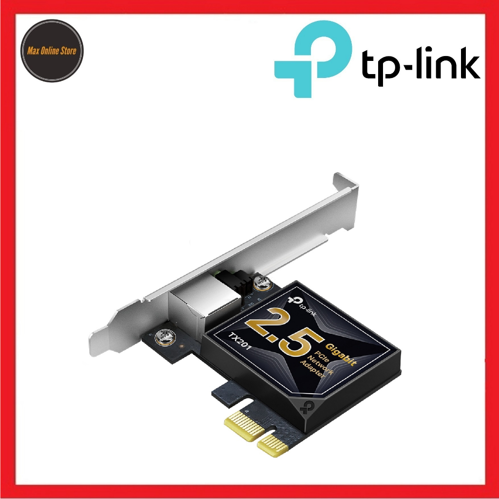 Tp-link TX201 2.5 Gigabit PCIe Network Adapter | Shopee Malaysia