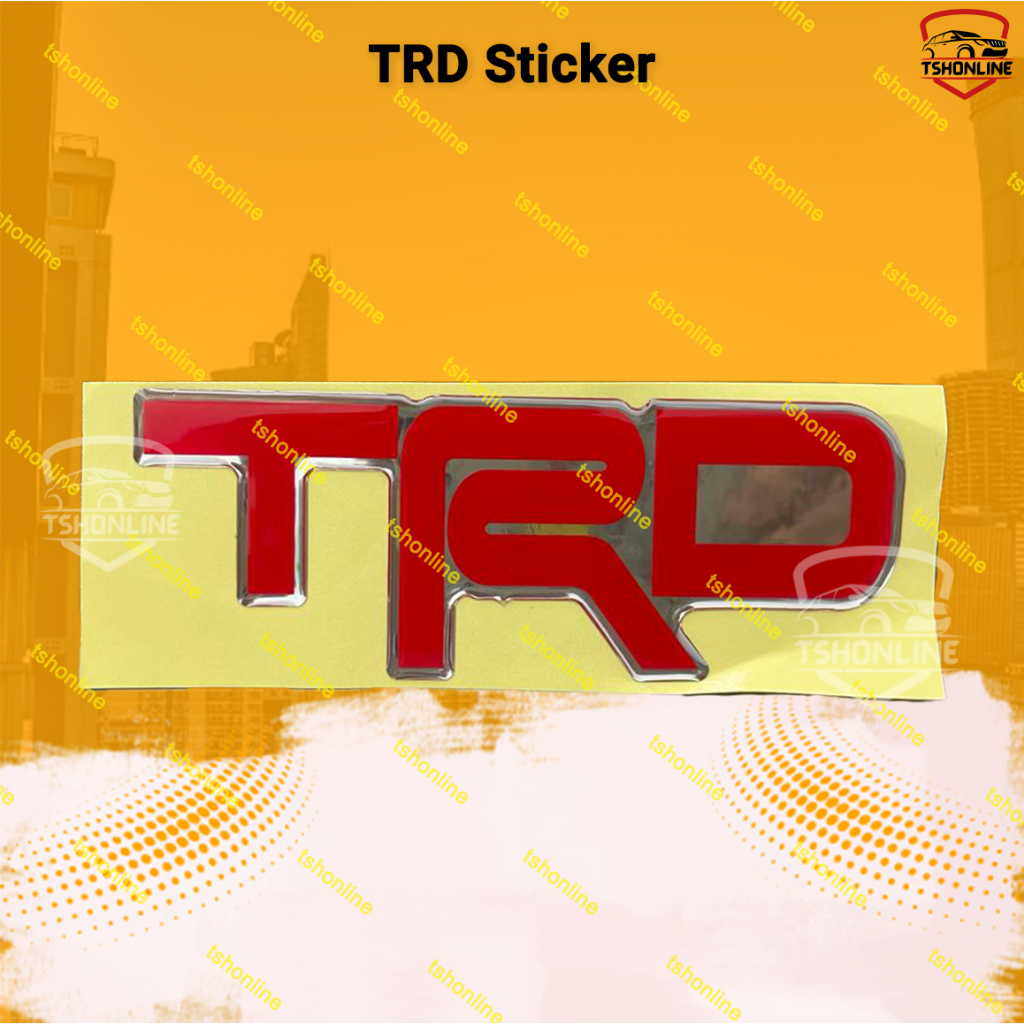 Sticker for Toyota TRD Sport | Shopee Malaysia