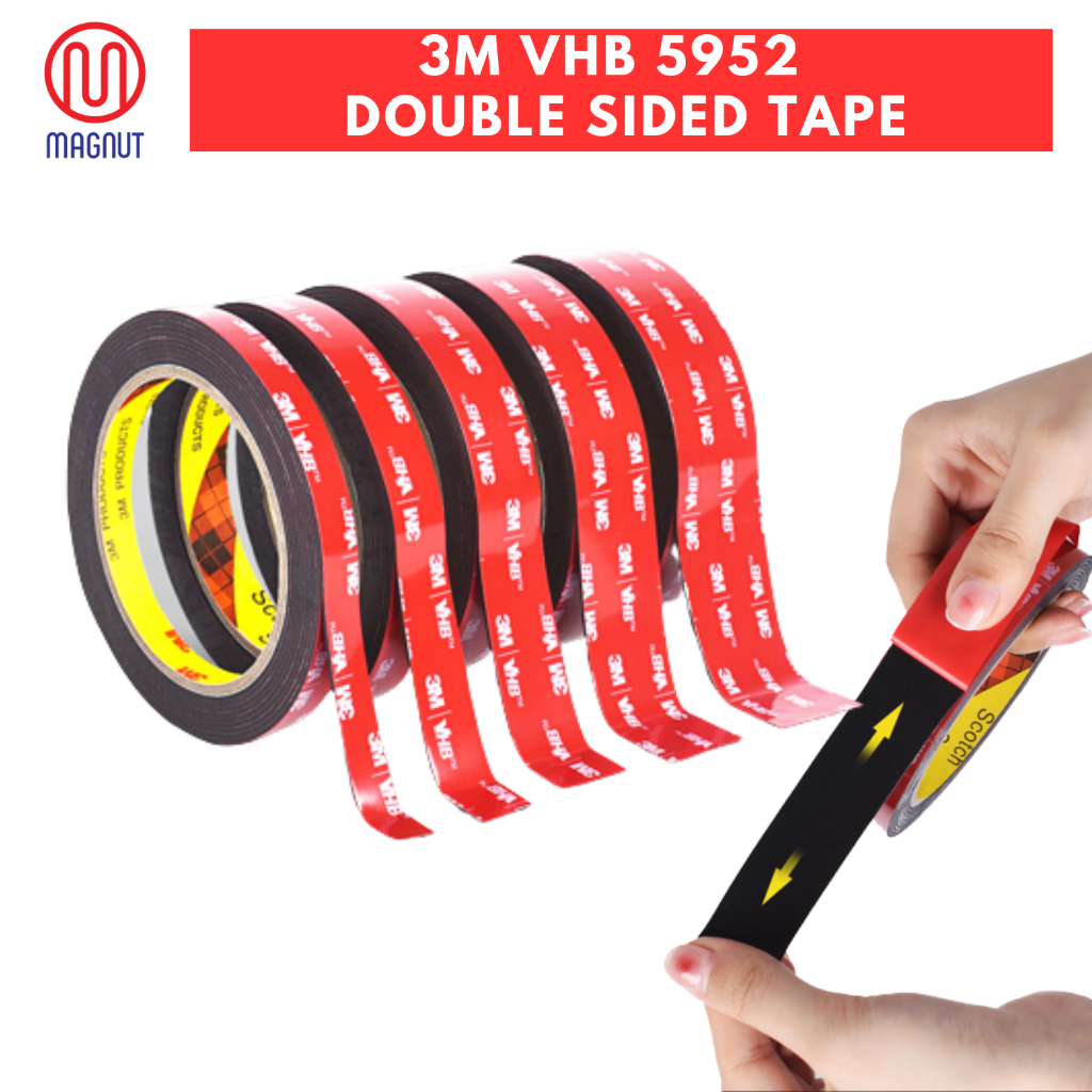 3M VHB 5952 Double Sided Tape / Multipurpose Tape / Foam Tape / High ...