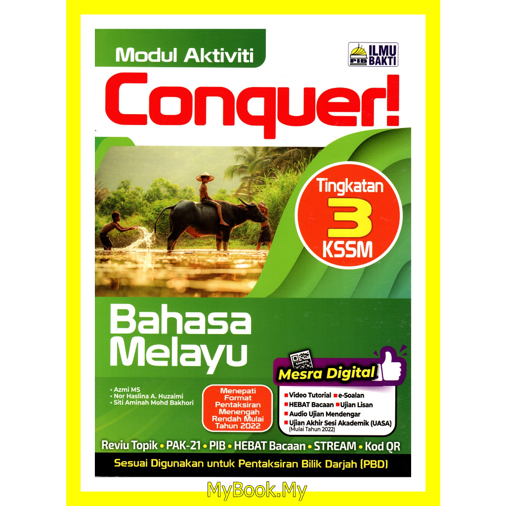 Baru Myb Buku Latihan Modul Aktiviti Conquer Tingkatan Bahasa Melayu Ilmu Bakti