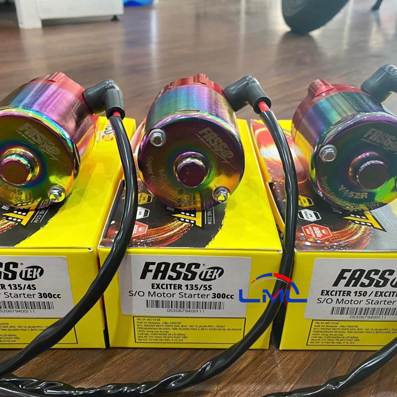 Fasstek Racing Starter Motor With Gear Y15 LC135 LC4S RS150 Shopee