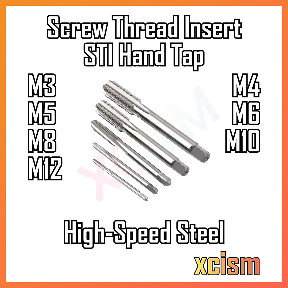 Hss Screw Thread Insert Sti Manual Hand Tap For Recoil Thread Repair Helicoil Installation M3 9746