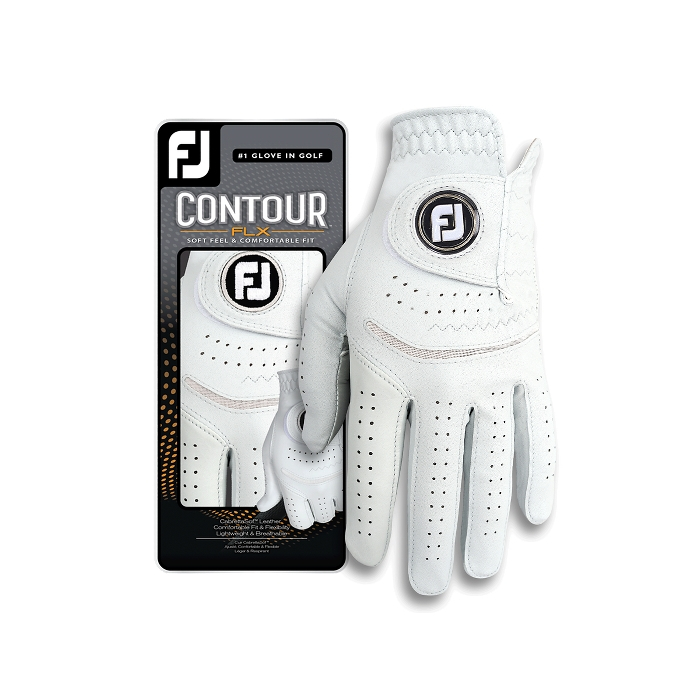 Gant De Golf FootJoy Contour FLX Gauche Taille XL Pour Droitier - Homme Blanc Neuf
