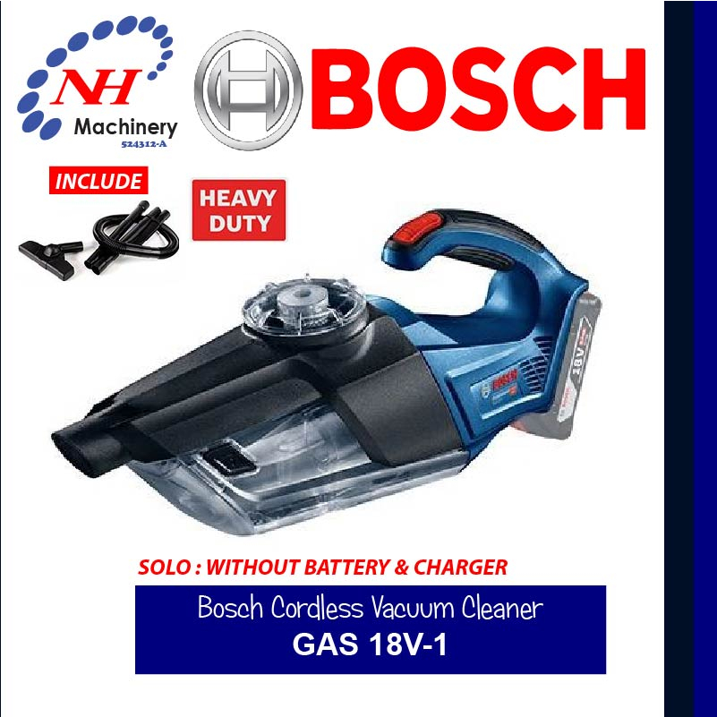 Bosch GAS 18V-1- Cordless Vacuum Cleaner | Shopee Malaysia