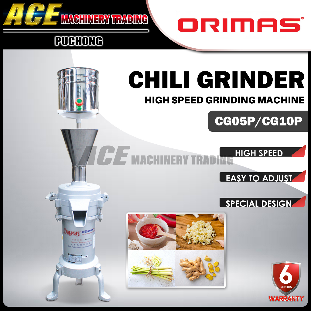 [ ORIMAS ] High Speed Chili Grinding Machine HEAVY DUTY commercial use