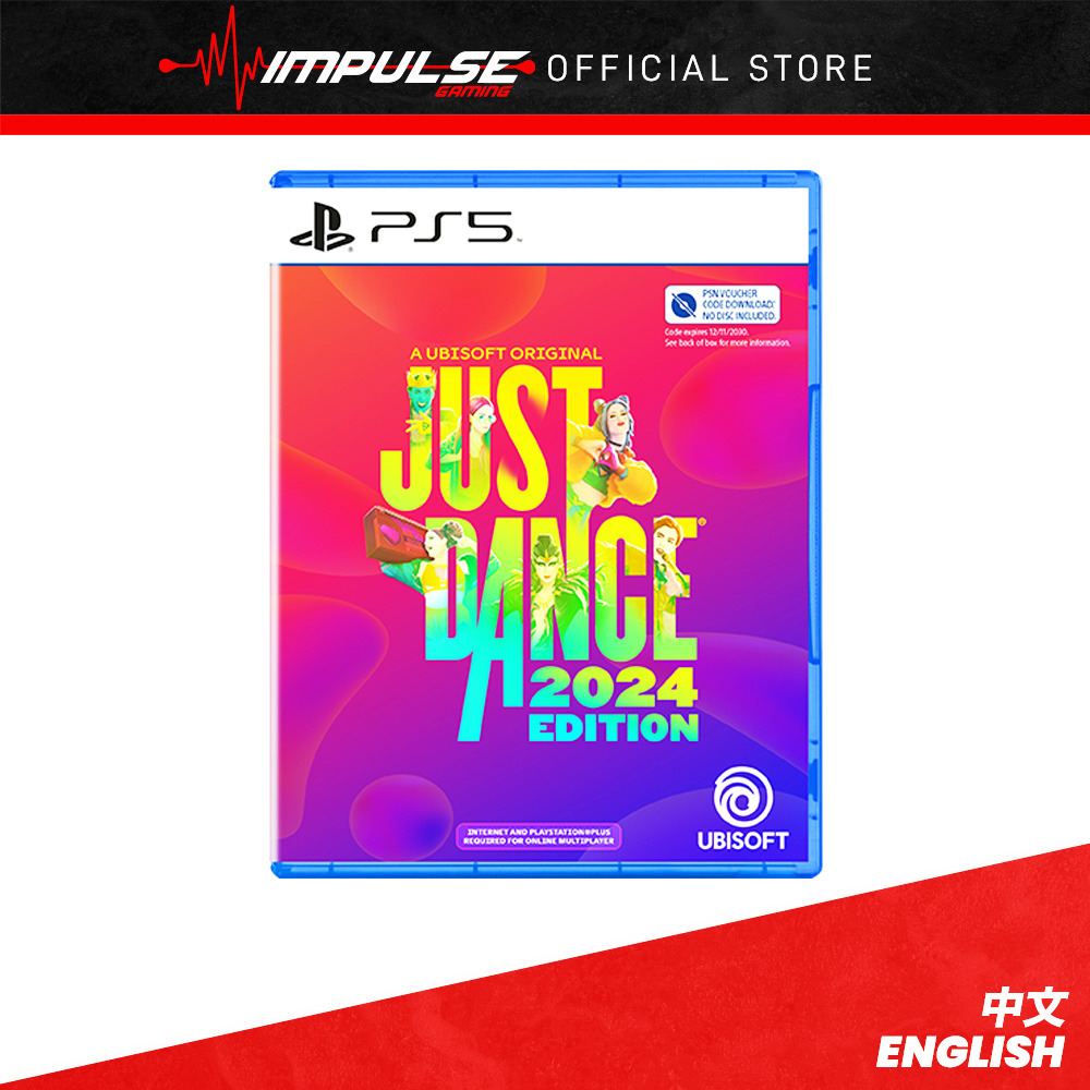 PS5 Just Dance 24 2024 Chi/Eng Version 舞力全開2024 中英文版 (Digital Code in ...