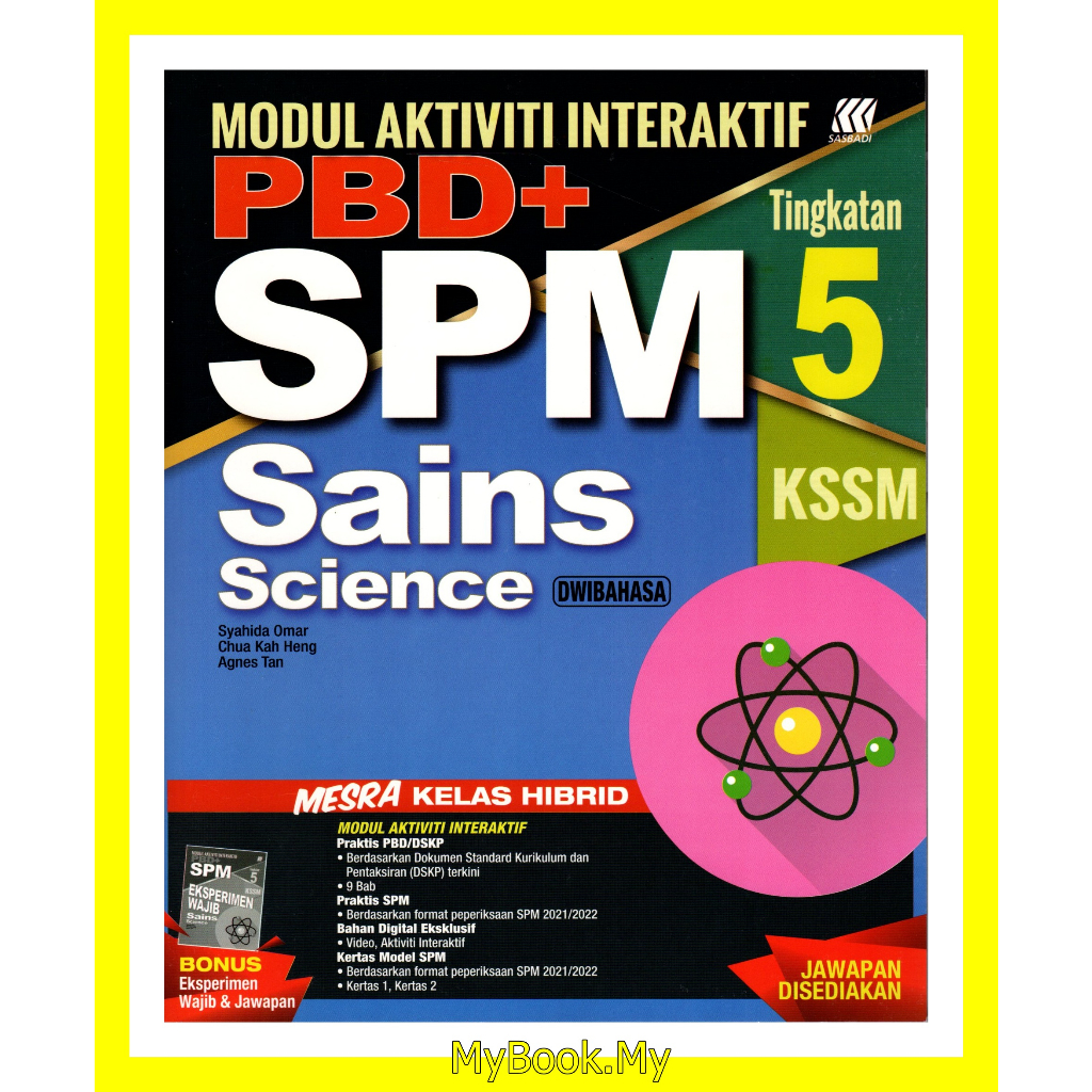 *BARU* MyB Buku Latihan : Modul Aktiviti Interaktif PBD Tingkatan 5 ...