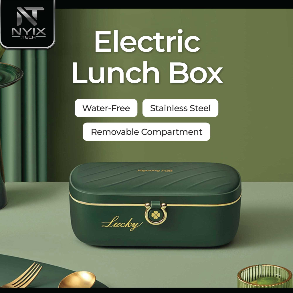 Electric Lunch Box Stainless Steel Portable Heating Food Warmer