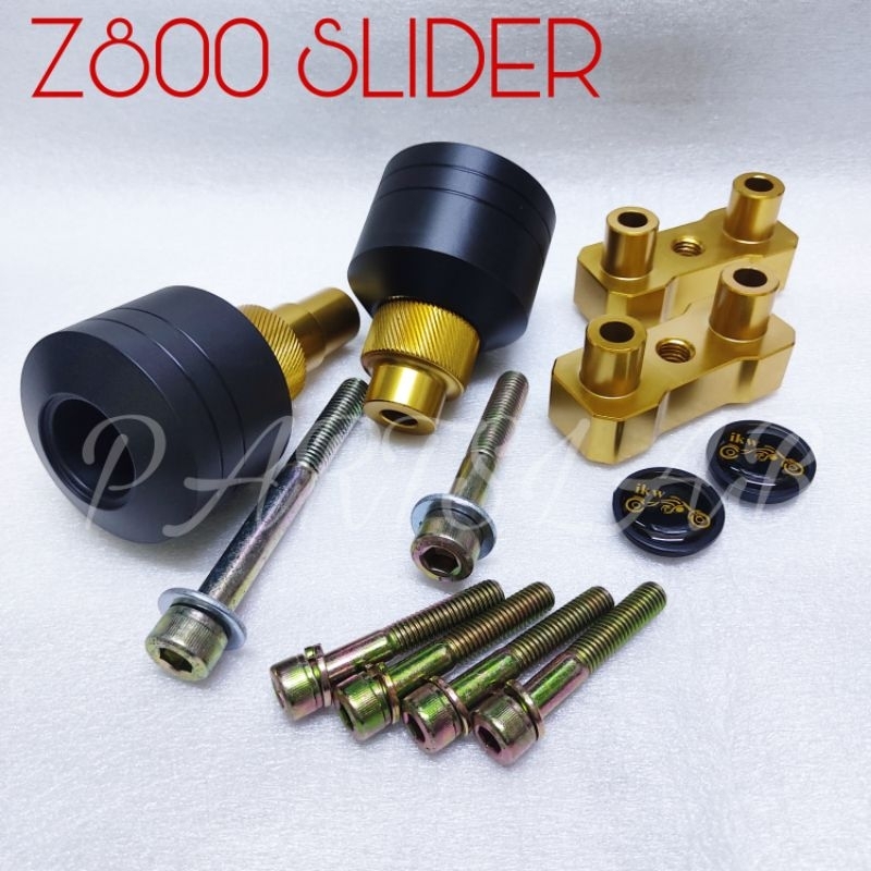 KAWASAKI Z800 BODY SLIDER FRAME SLIDER GOLD Shopee Malaysia