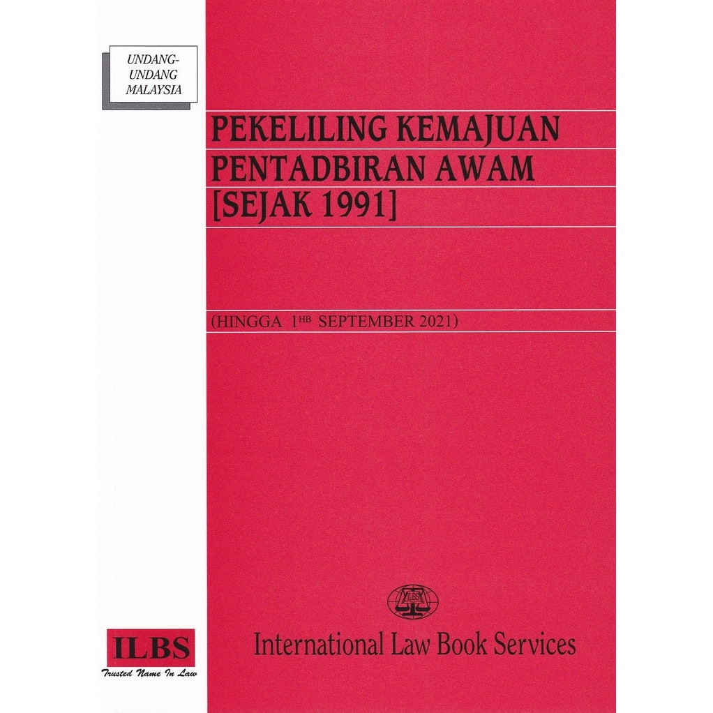 Pekeliling Kemajuan Pentadbiran Awam [Sejak 1991] [Hingga 1hb September ...