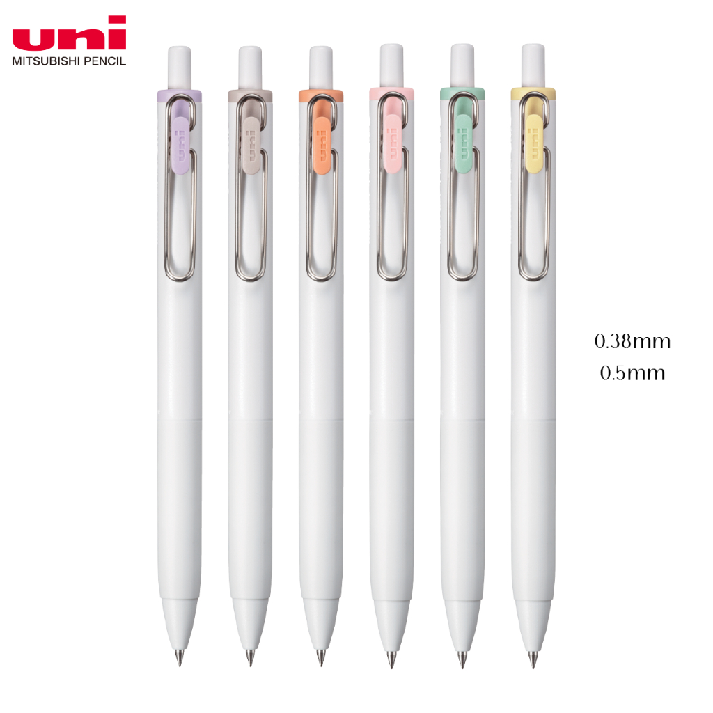 Uni-ball One Japanese Colours Gel Ink (Limited Edition) 0.38mm/0.5mm ...