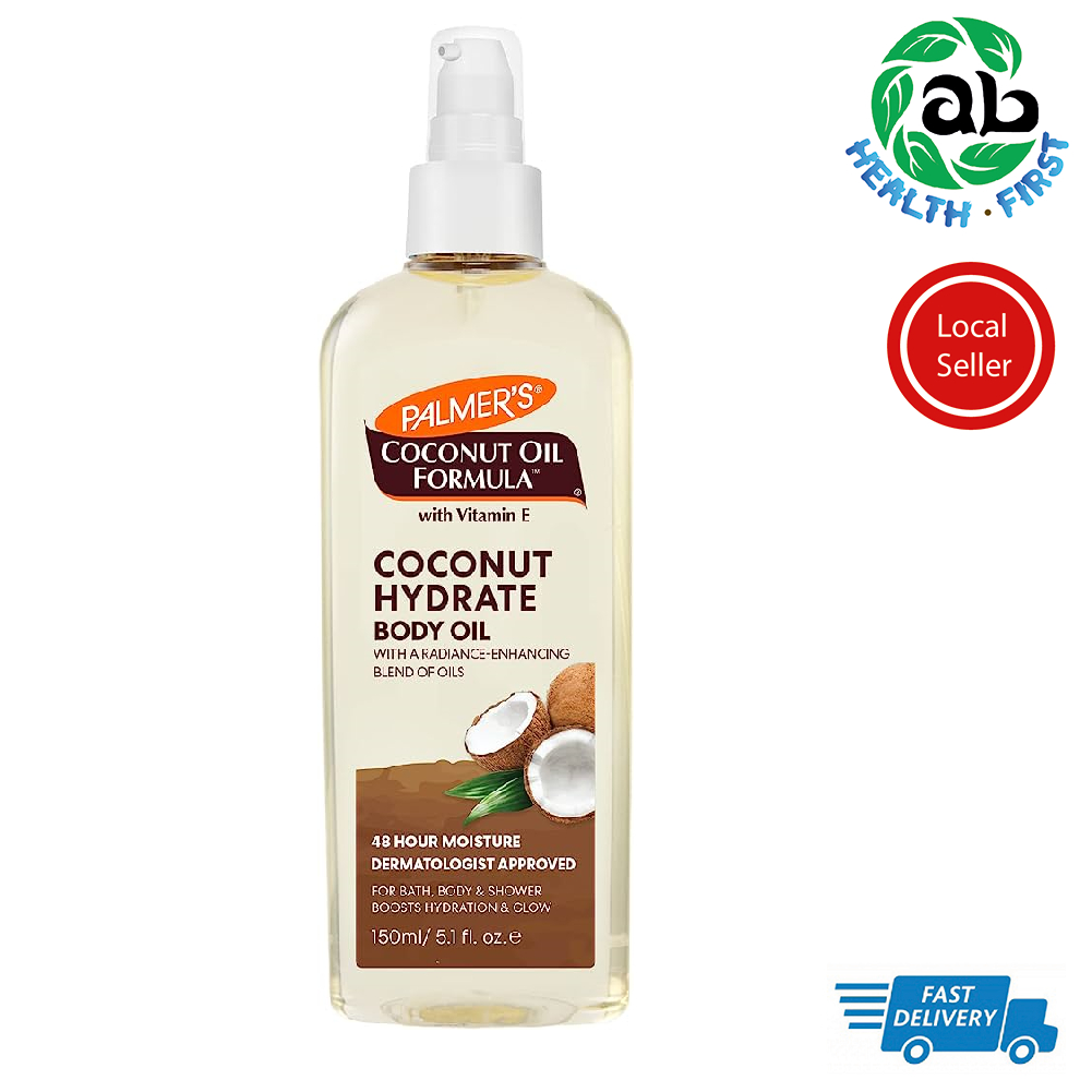 PALMER'S COCONUT OIL HYDRATE REPLENISH BODY OIL 150ML FOR BATH BODY