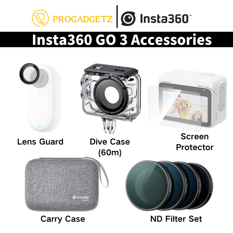 Insta360 Go 3 Original Accessories - Lens Guard Carry Case ND