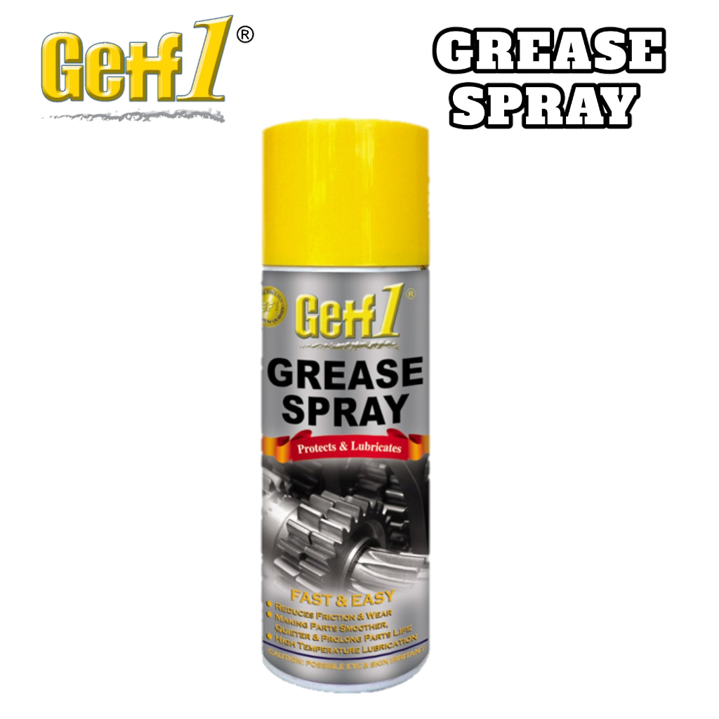 Getf1 Grease Spray friction rust corrosion lubricate gear bearing