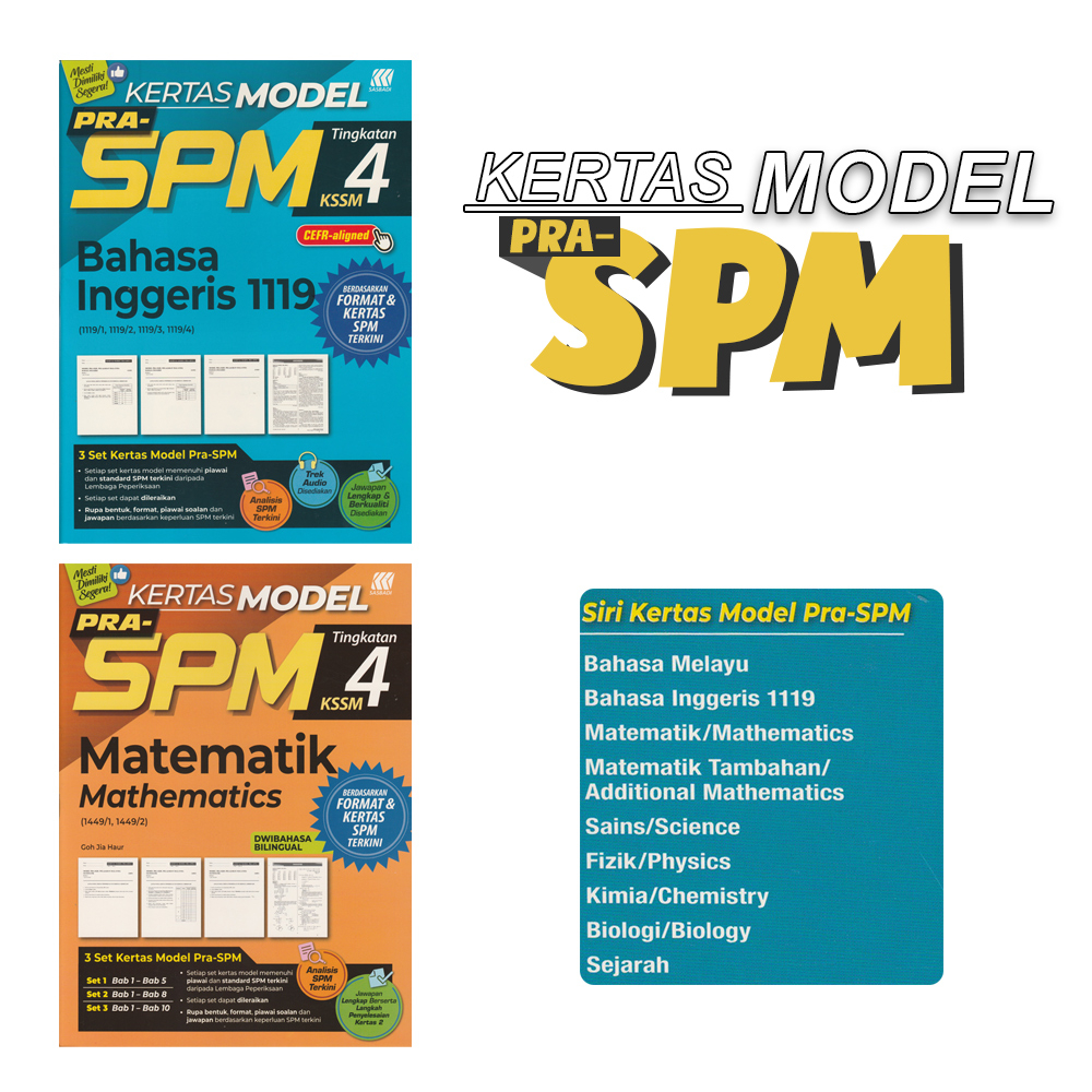 Sasbadi Activity Book Kssm Kertas Model Pra Spm Tingkatan 4