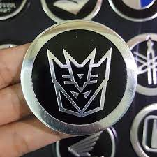 DOME SHAPE 3D Metal Decepticons Transformers Auto Sticker Decal