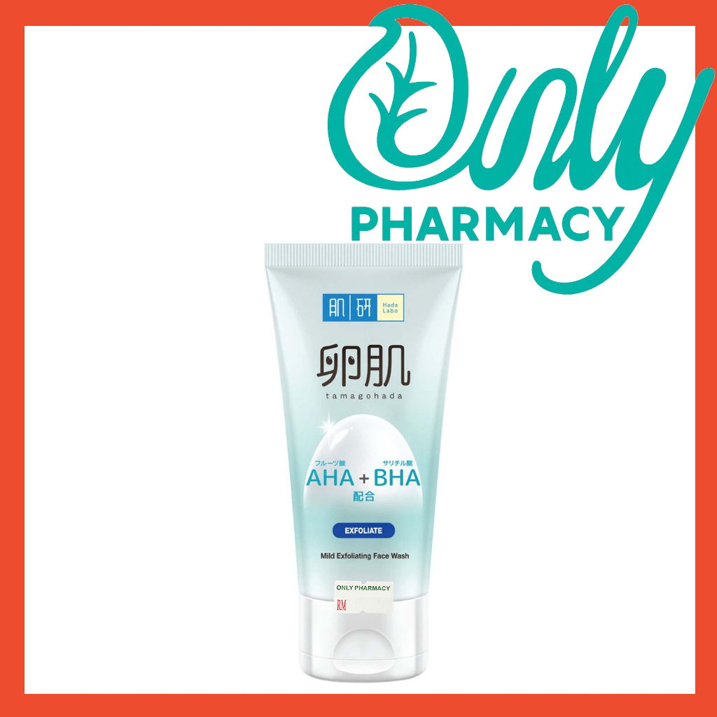 Hada Labo AHA/BHA Face Wash 130g Shopee Malaysia