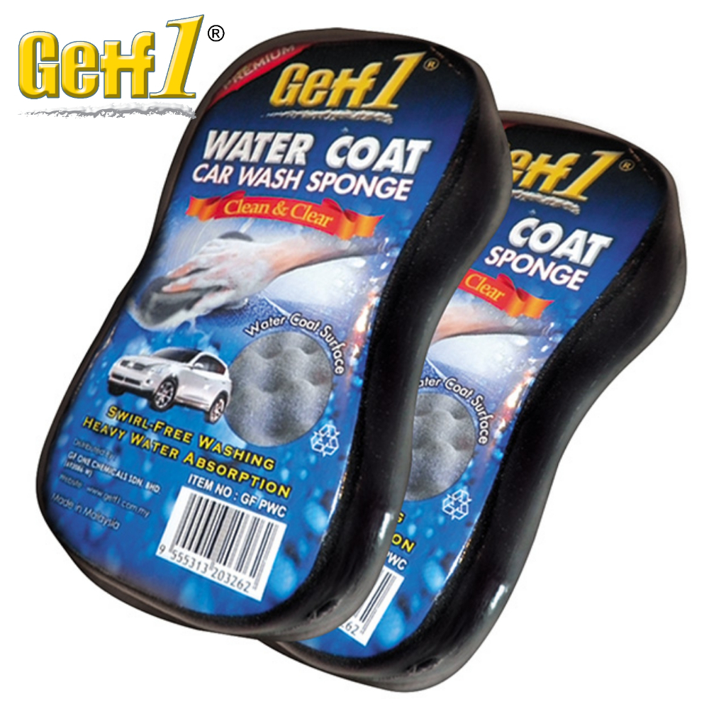 Getf1 Water Coat Car Wash Sponge automotive span polish pad detailing ...