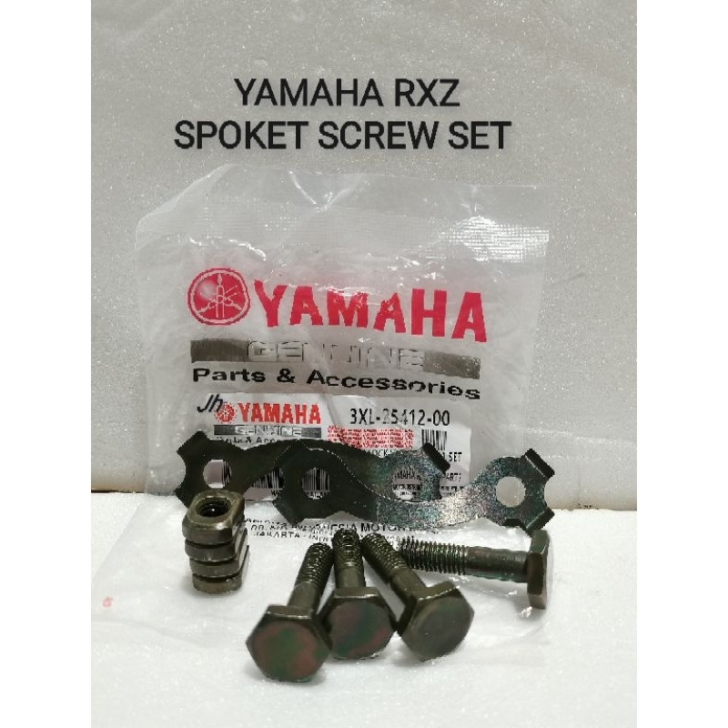 YAMAHA RXZ/LC135 /Y125Z/Y110/Y100 SPOKET SCREW SET Shopee Malaysia