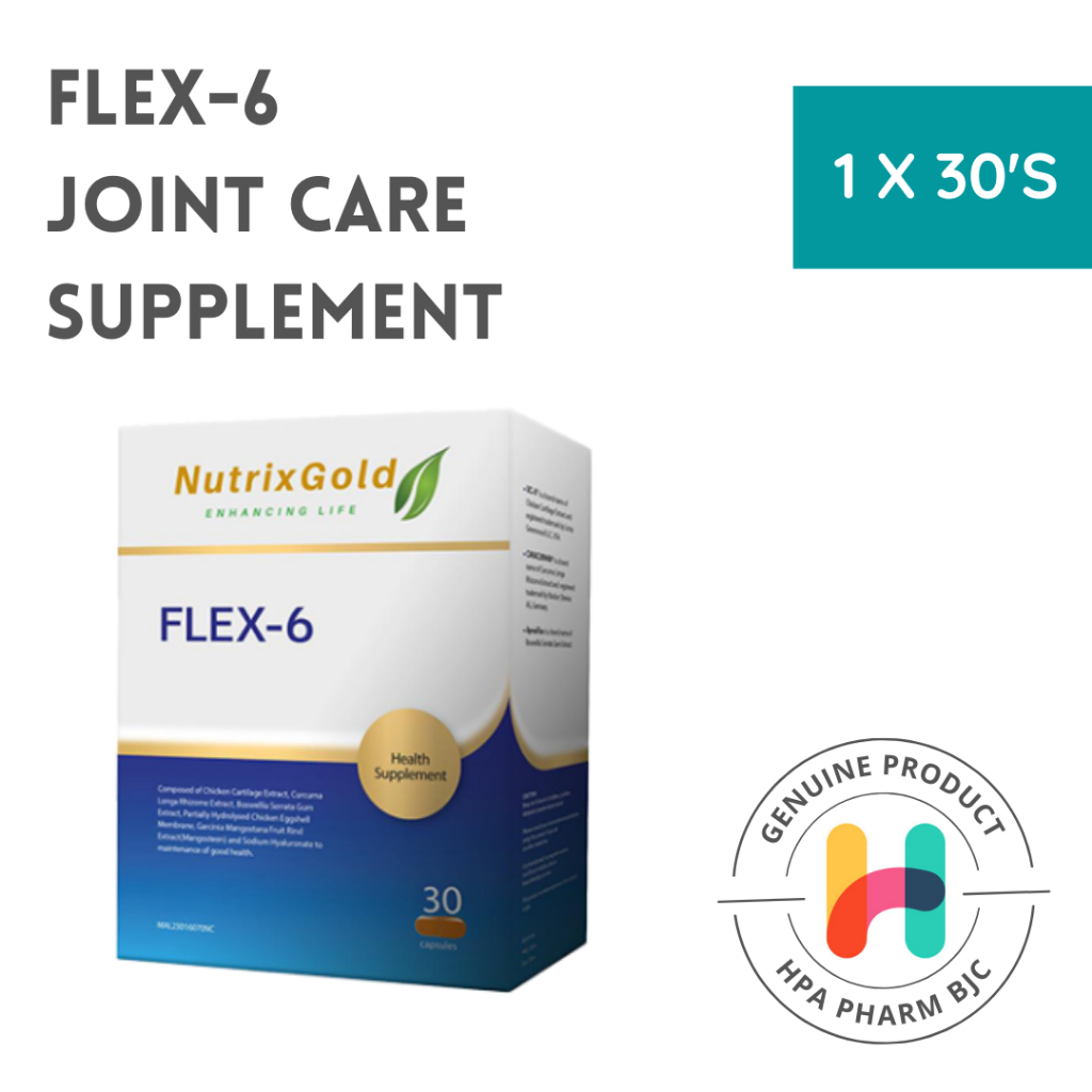 NUTRIXGOLD FLEX-6 JOINT CARE CAPSULES | Shopee Malaysia